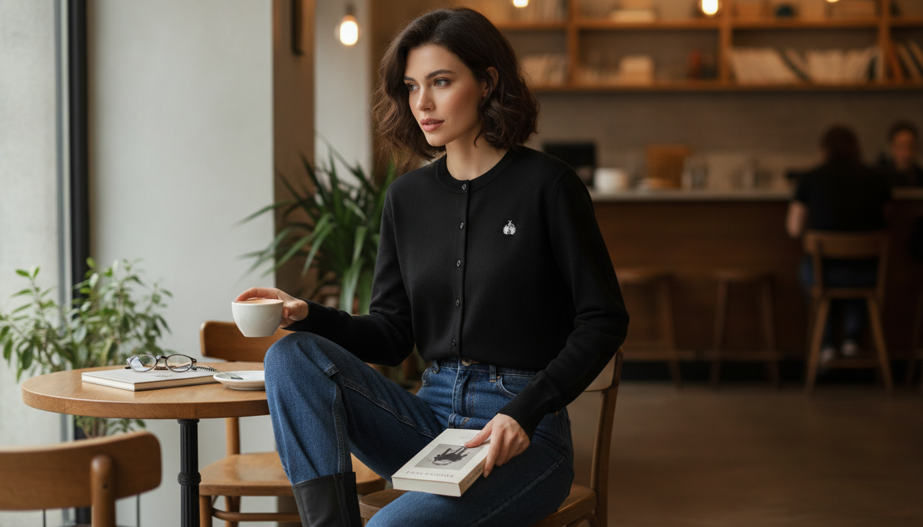 How to Wear a Trendy Slim Woolly Sweater Without Bulk